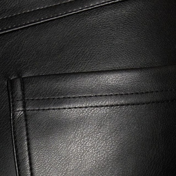 NWT  Faux Leather Skinny Pants from DYNAMITE - Picture 5 of 7